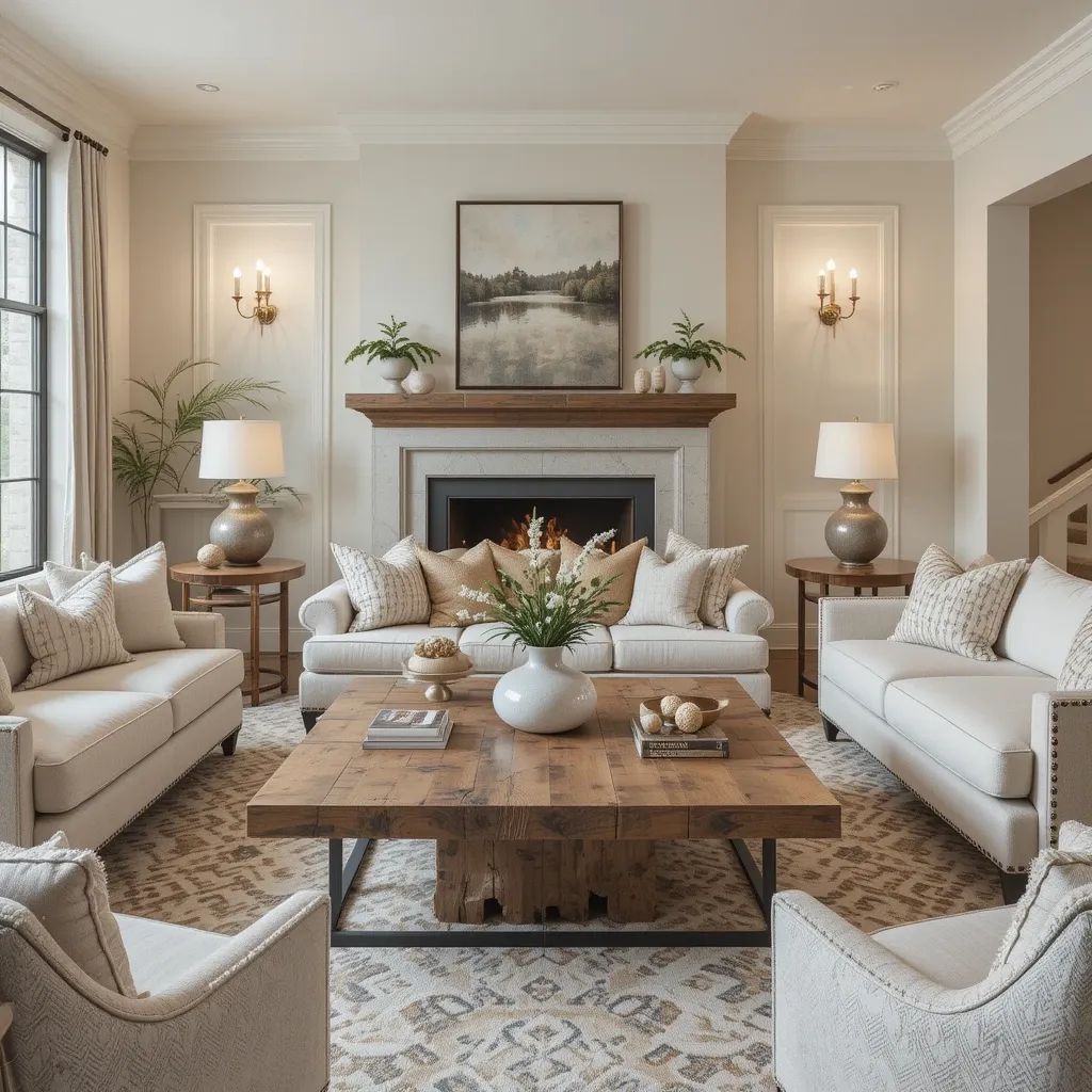 Add a Statement Coffee Table