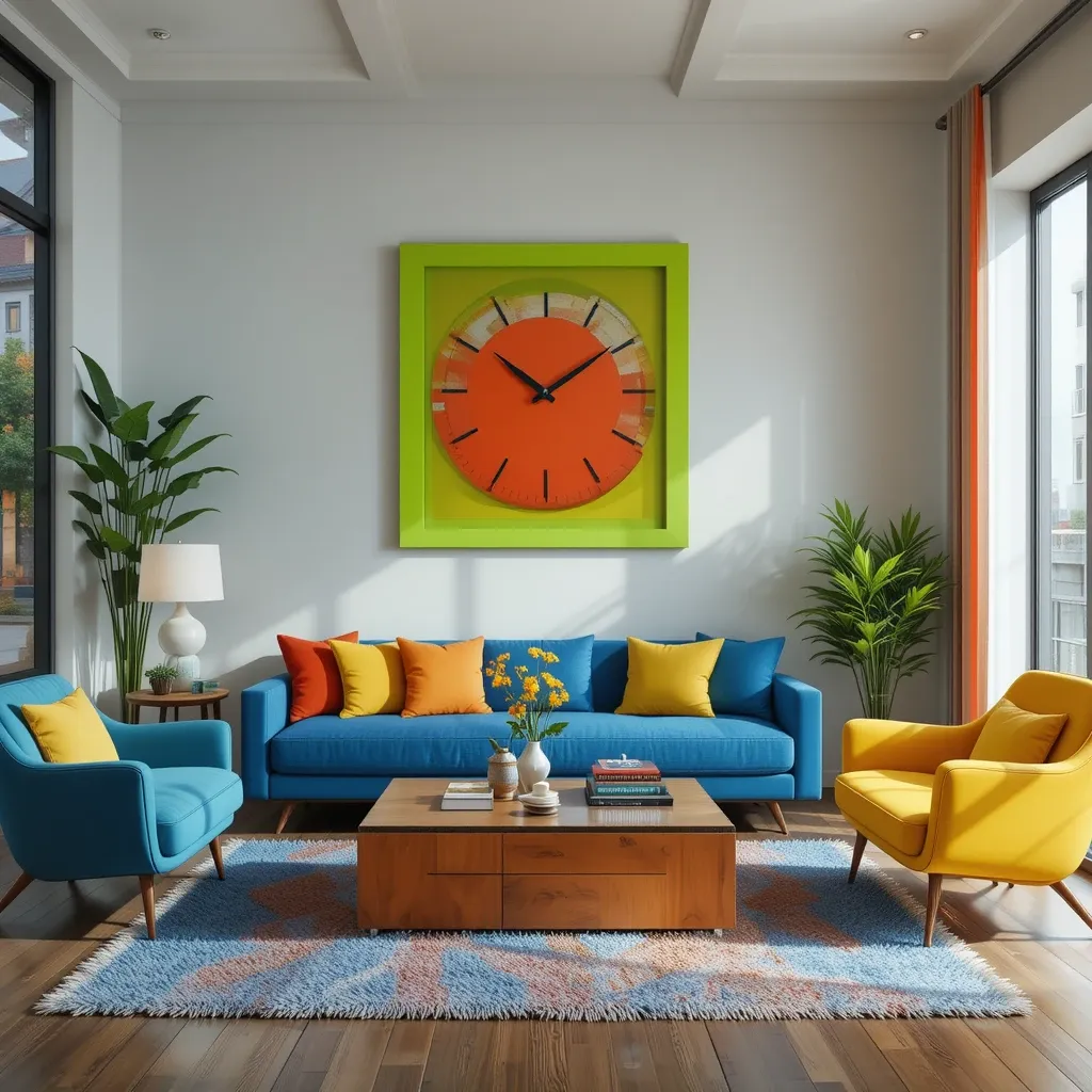 Bright Wall Clocks