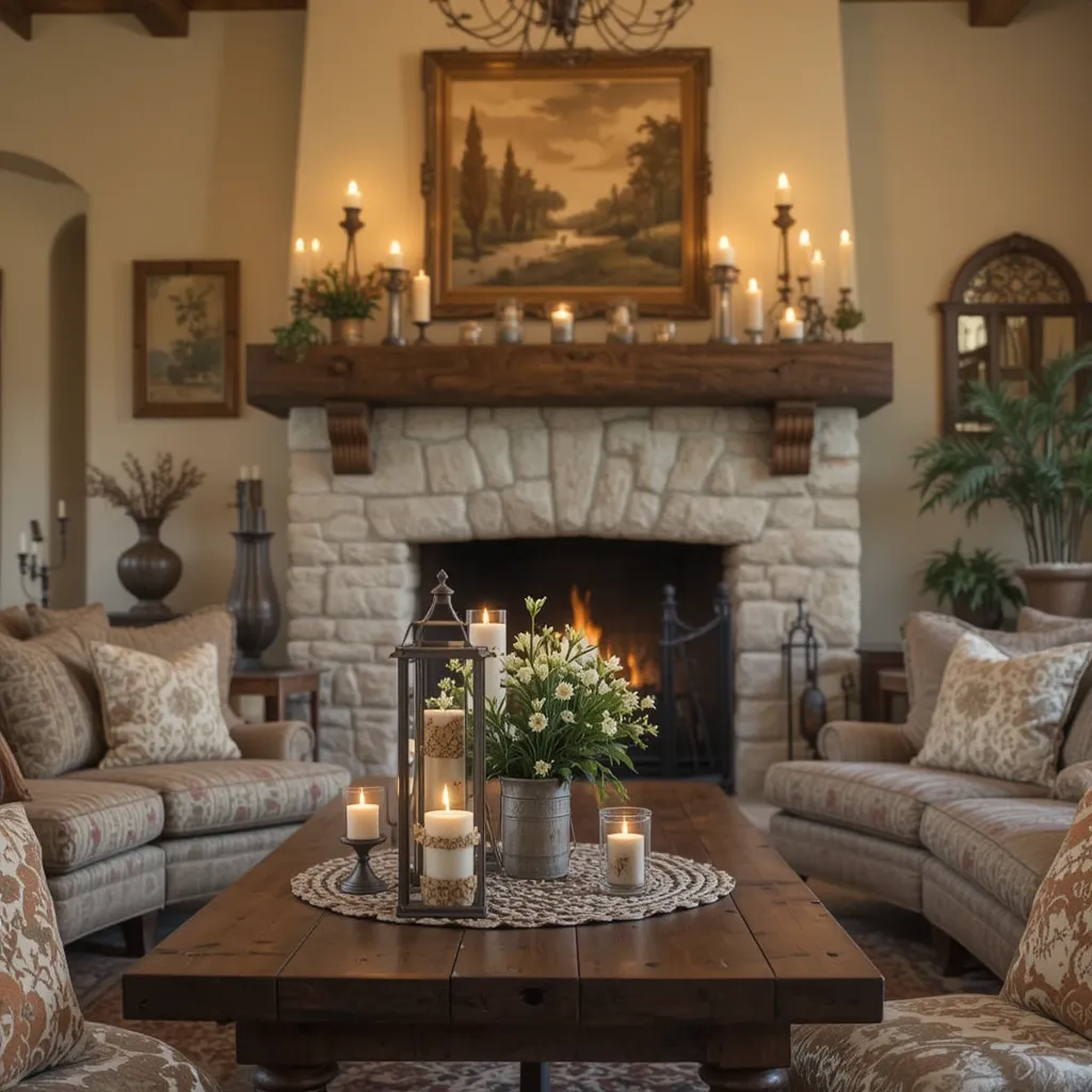 Candle-Lit Atmosphere