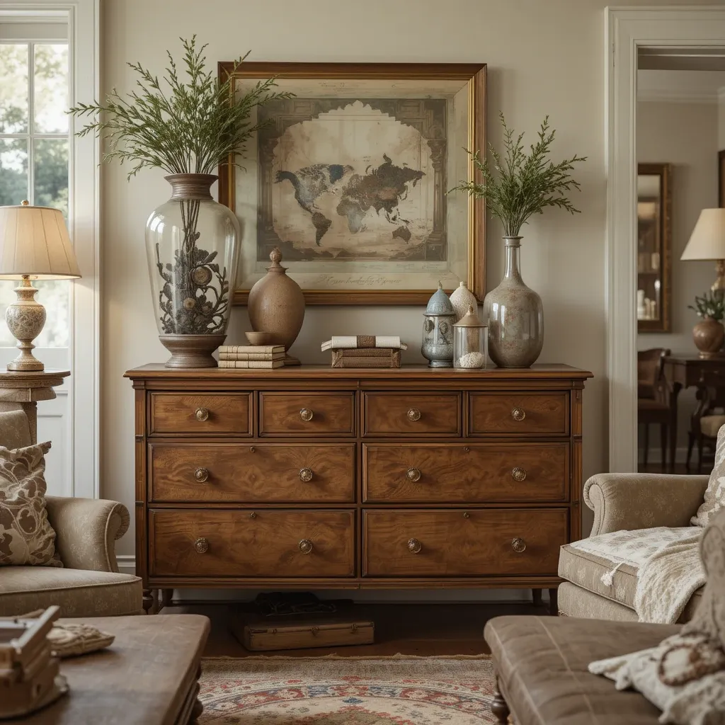 Classic Wooden Dresser