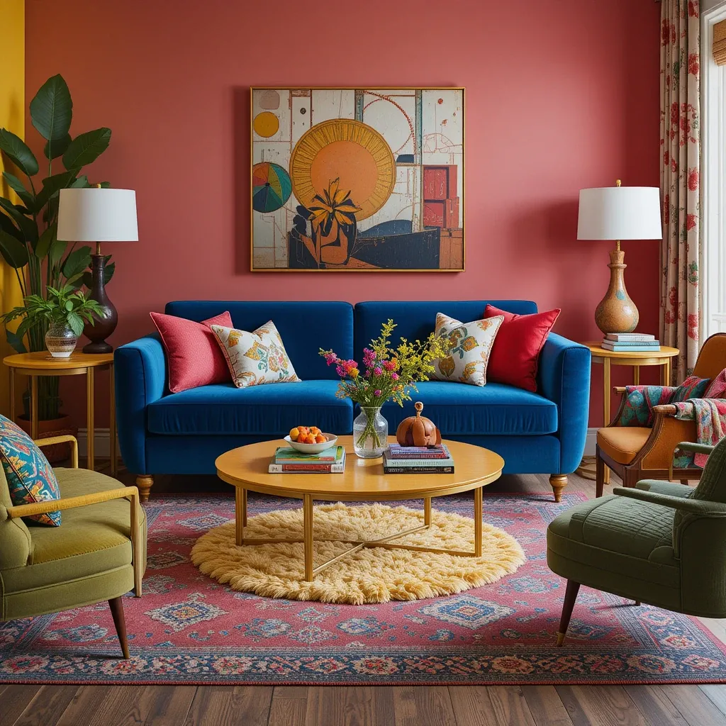 Colorful Furniture Pieces