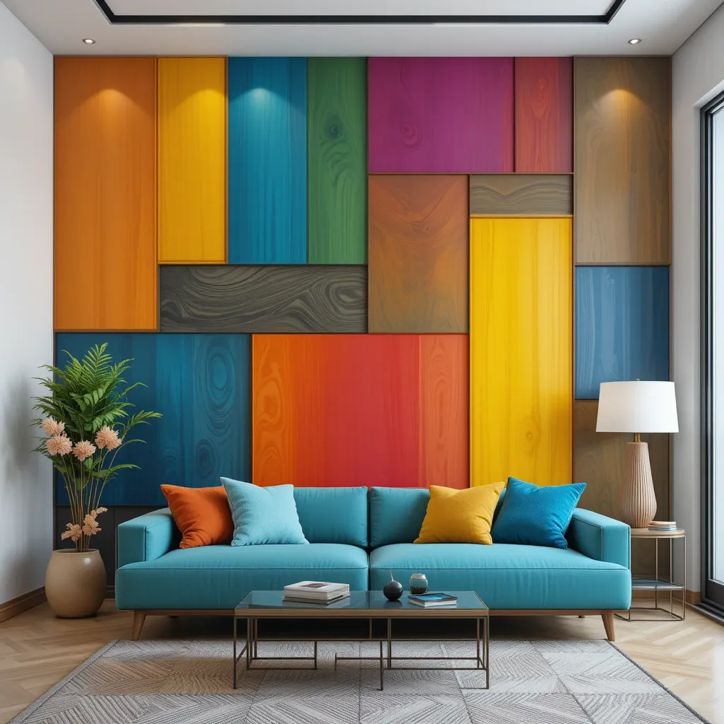 Colorful Wall Panels