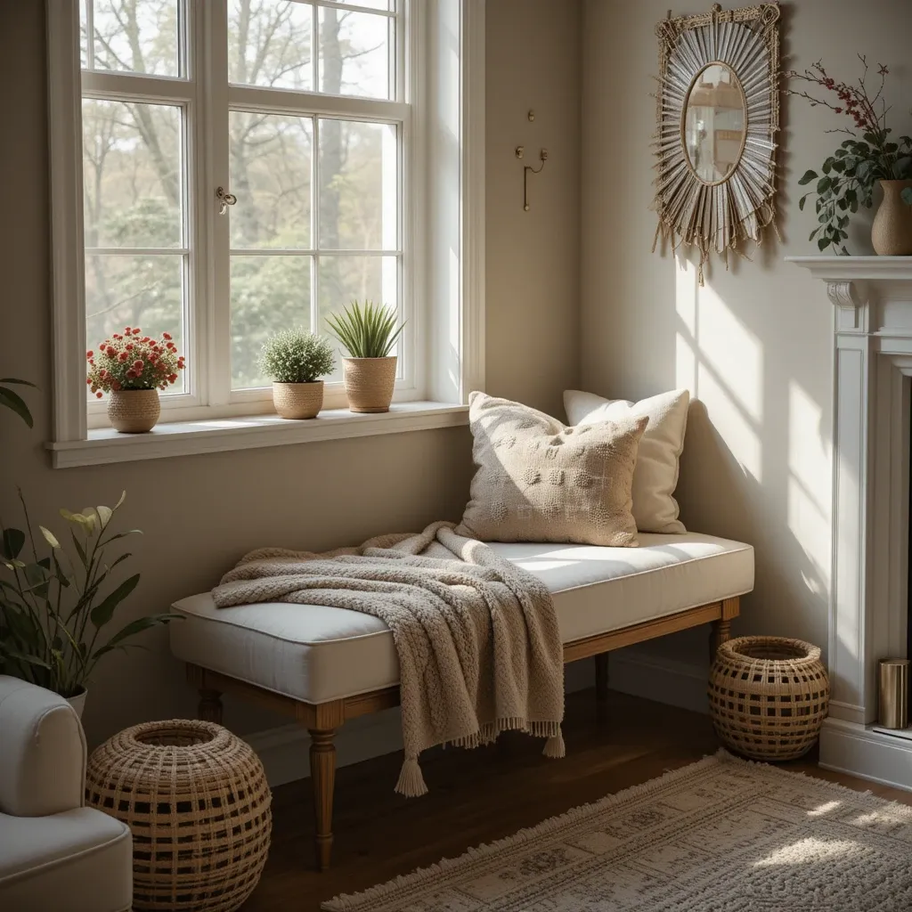 Create a Cozy Corner with a Bench