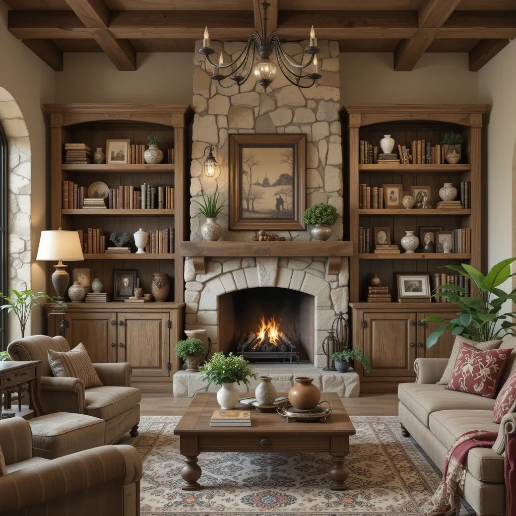 Handcrafted Wooden Bookshelves