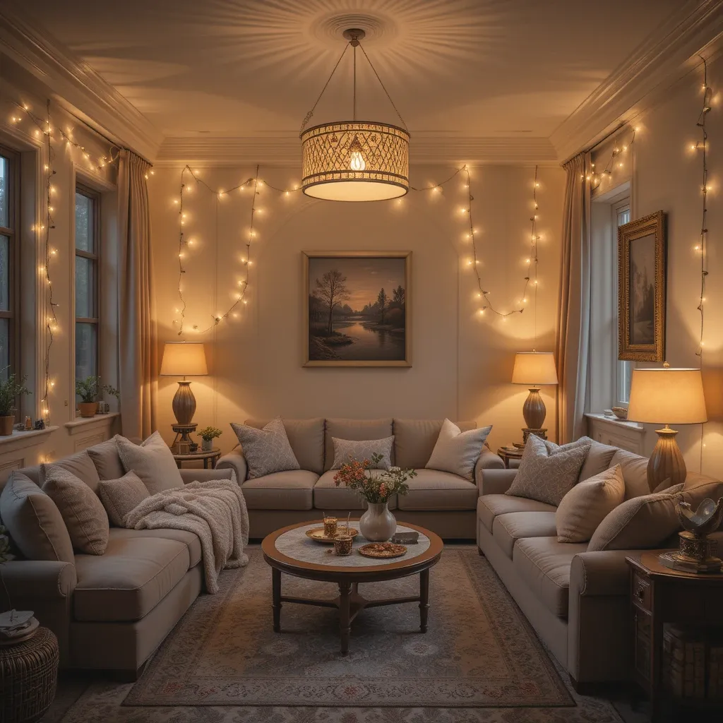 Hang Warm, Soft Lighting