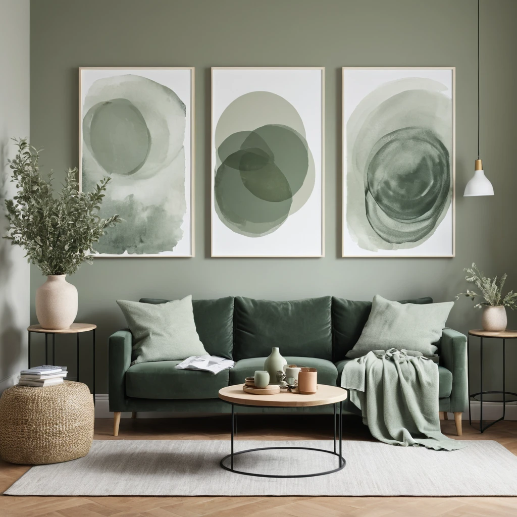 Introduce Sage Green Artwork