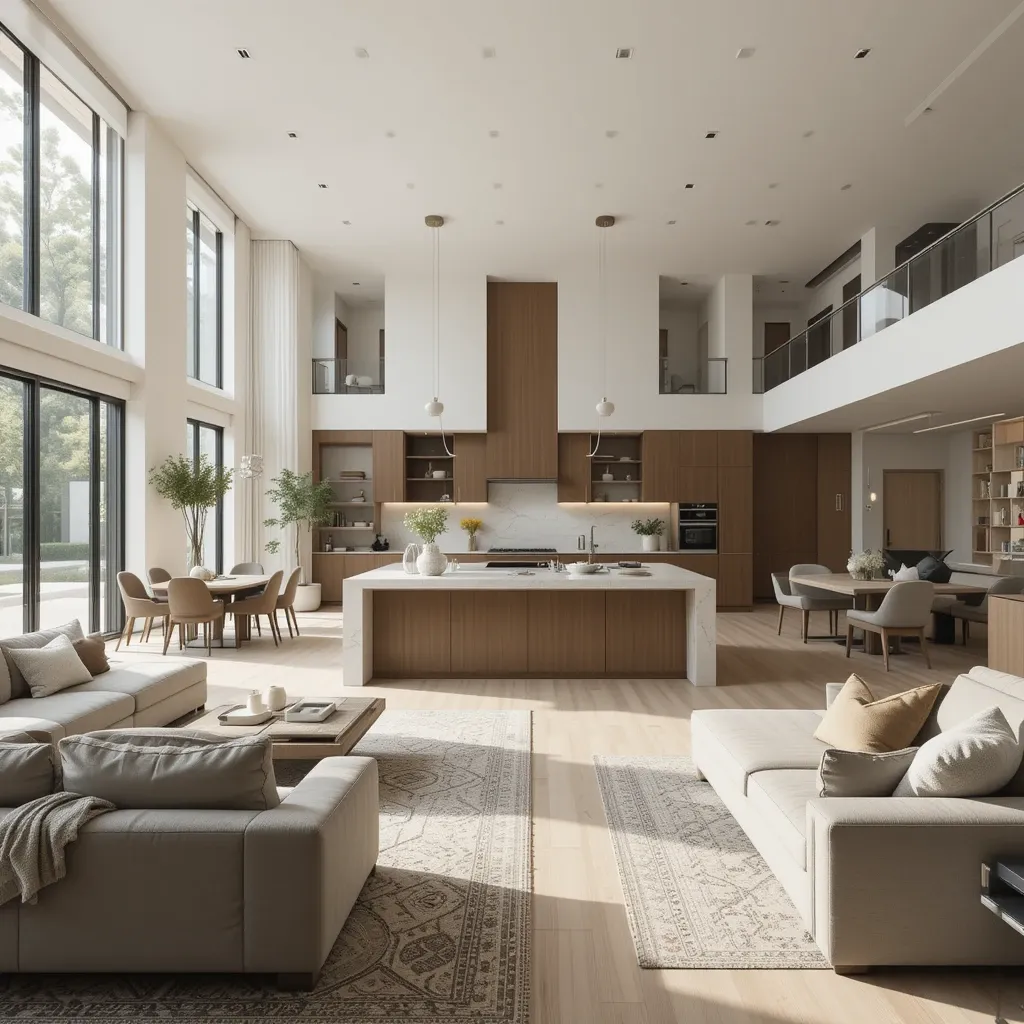 Large Central Island for Flow