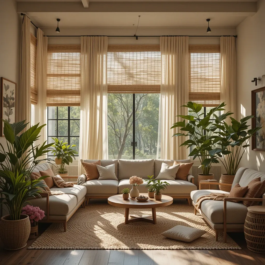 Natural Light & Sheer Curtains