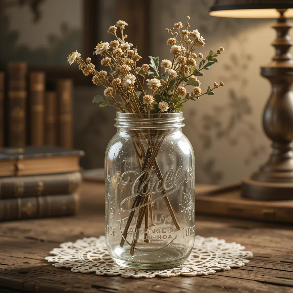 Repurposed Glass Jars