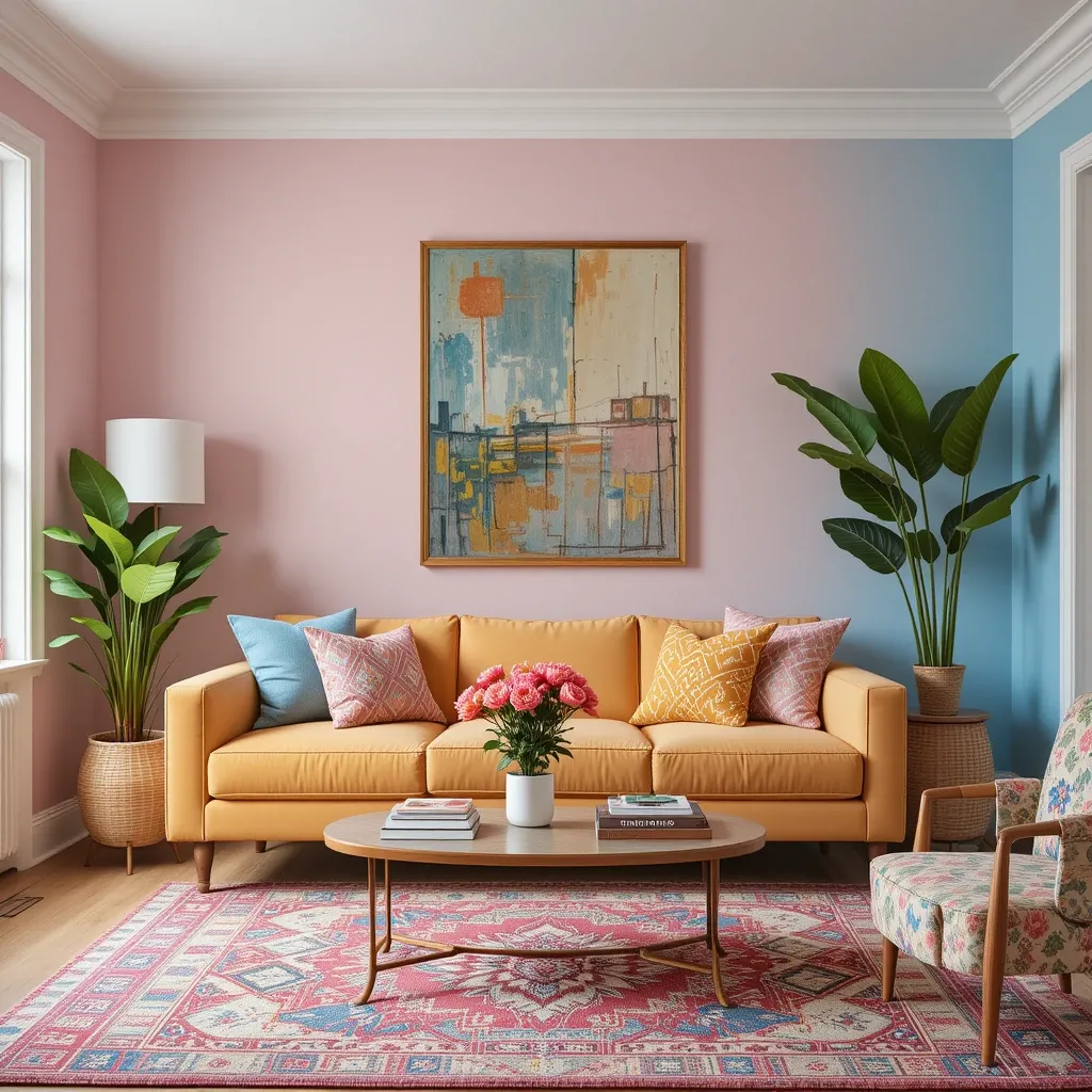 Soft and Bold Colors Together