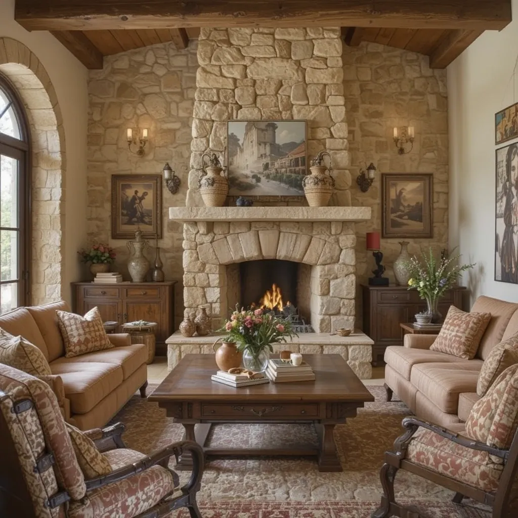 Stone Accents in Decor
