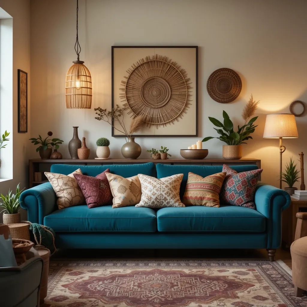 Velvet Sofas in Bold Colors