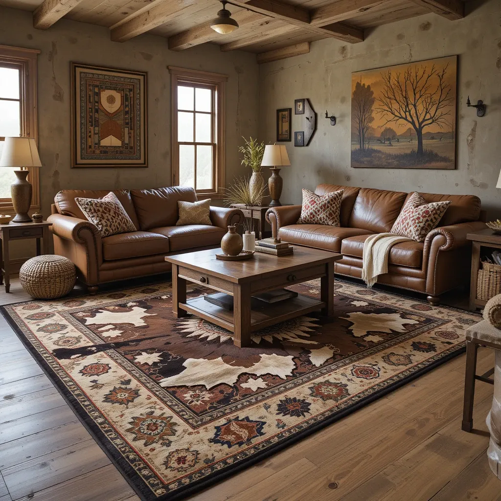 Western-Inspired Area Rugs