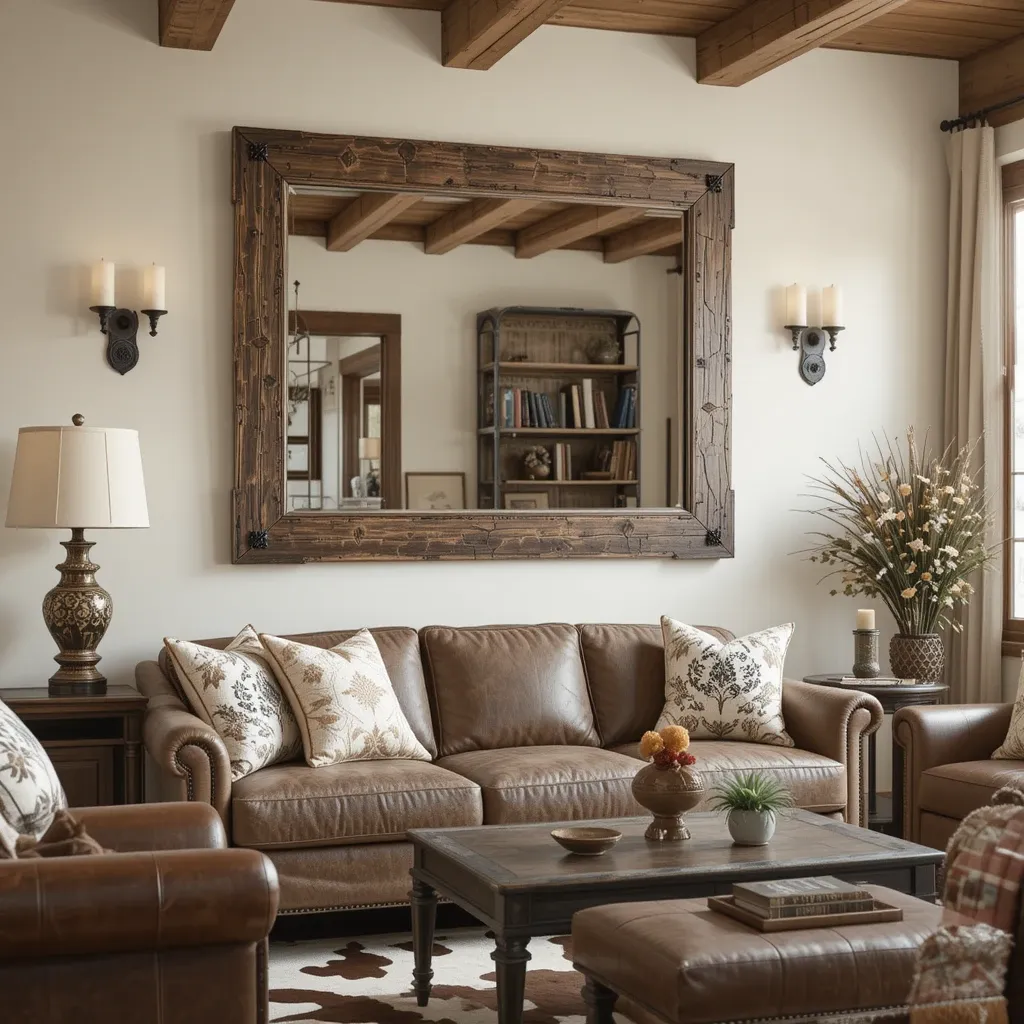 Western-Inspired Wall Mirrors