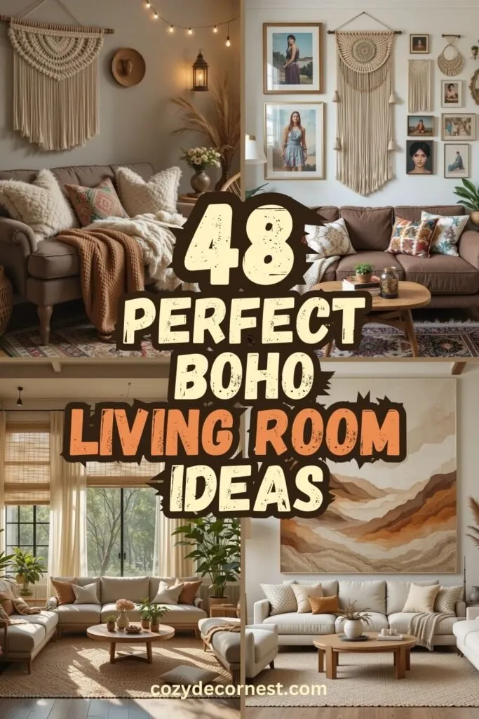 boho living room