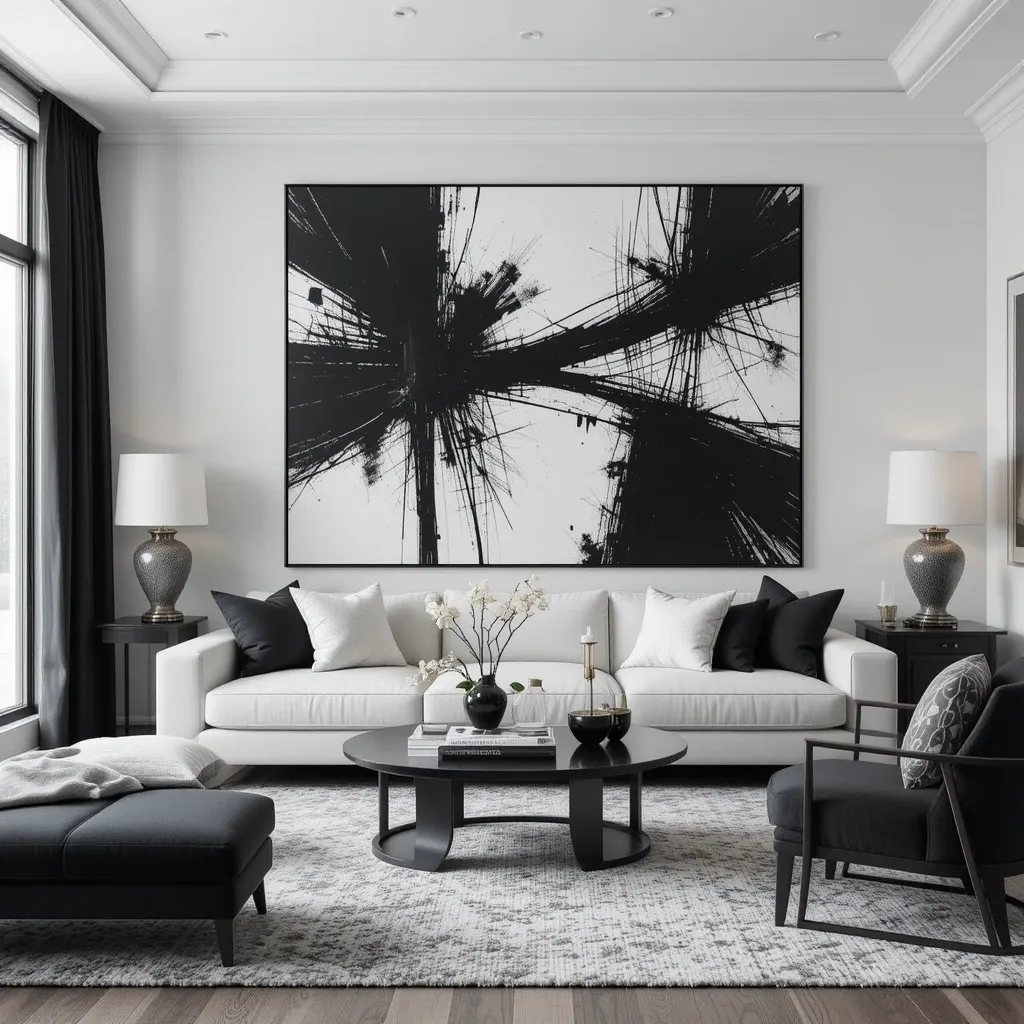 Abstract Art as a Focal Point