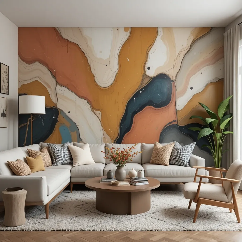 Abstract Wall Murals