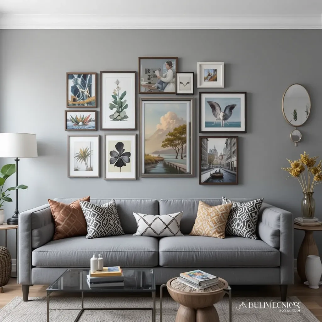 Artistic Gallery Wall