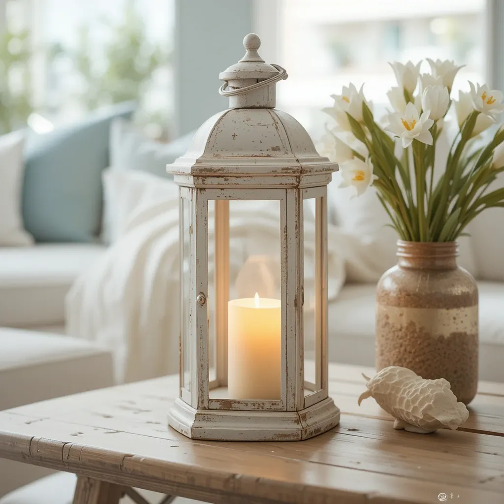 Beachy Lanterns for Soft Lighting
