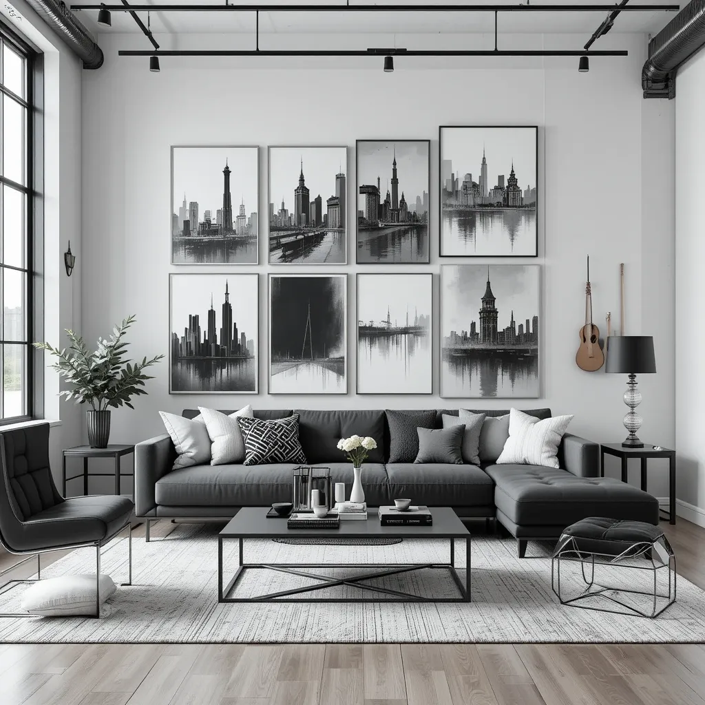 Black and White Artwork