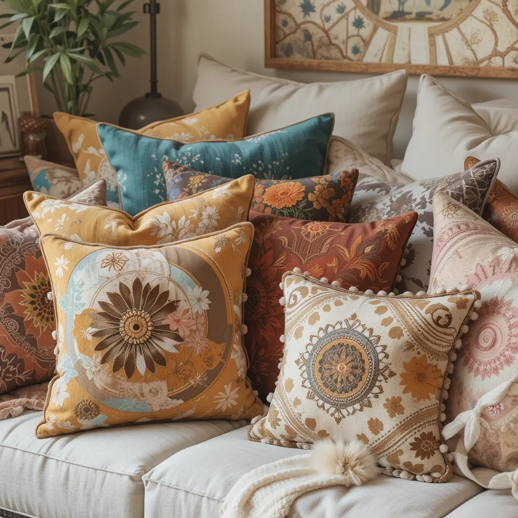 Bohemian Throw Pillows