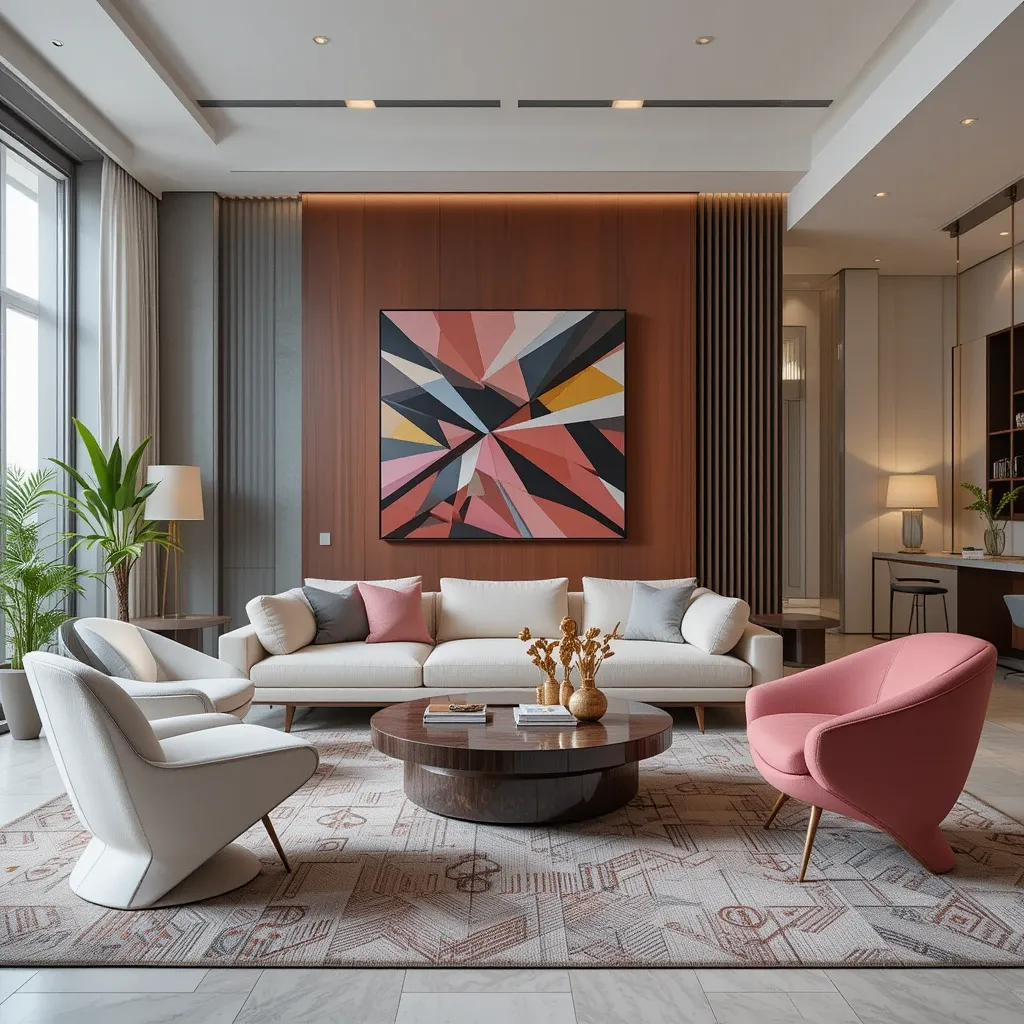 Bold Geometric Furniture