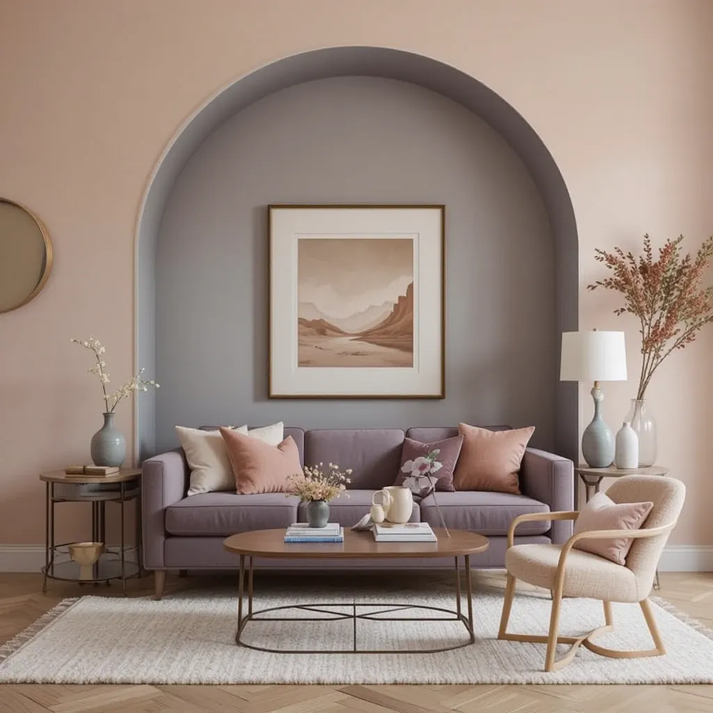 Bold Painted Arch Accent