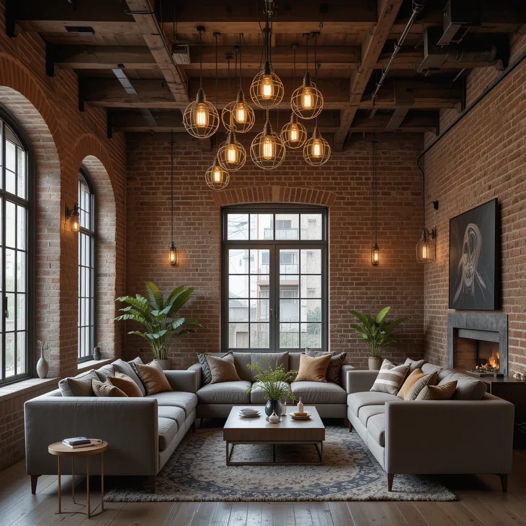 Caged Lighting Fixtures