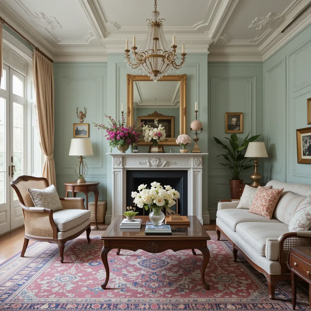 Cane or Rattan Accents