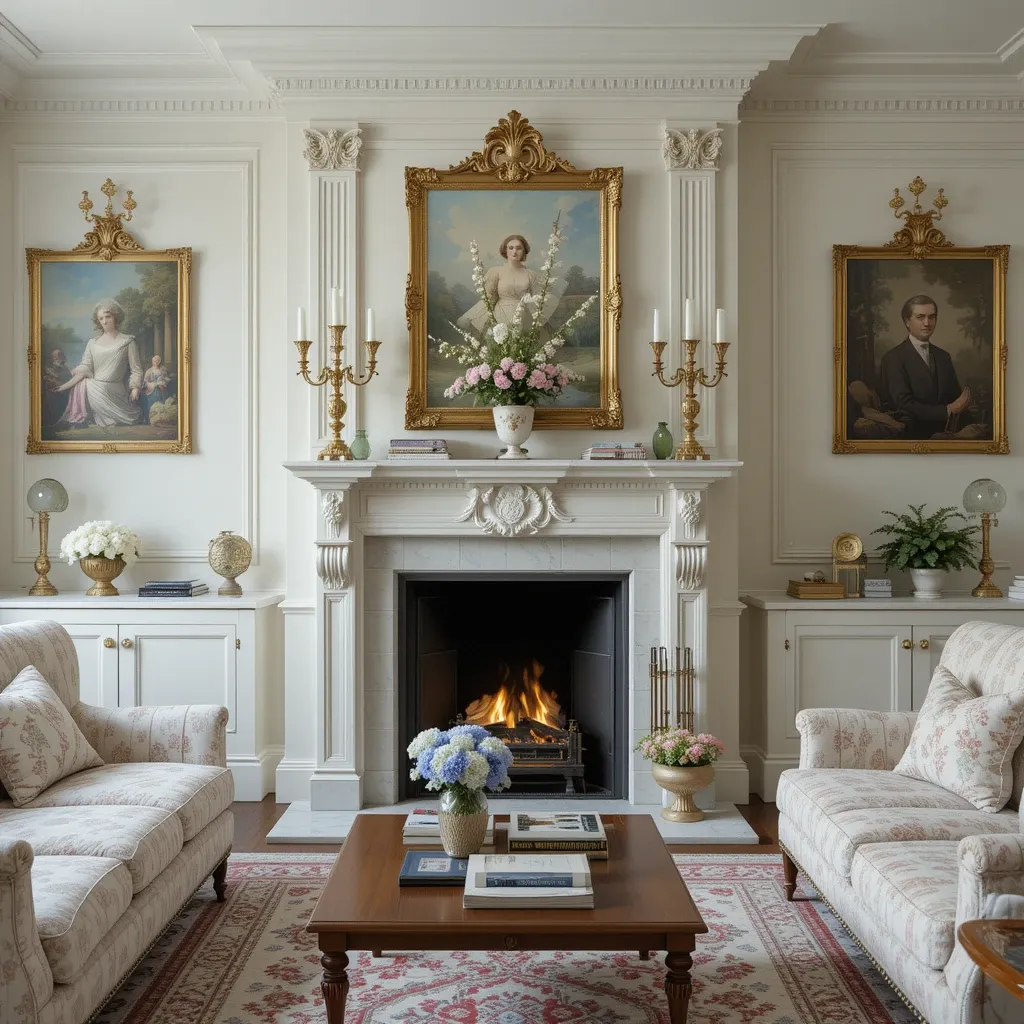 Classic Fireplace Mantel