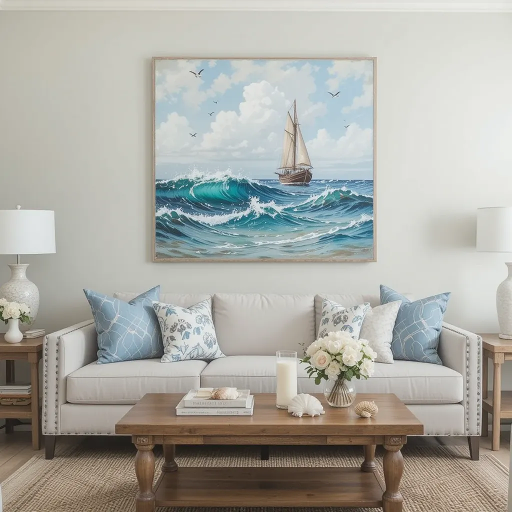 Coastal-Themed Artwork