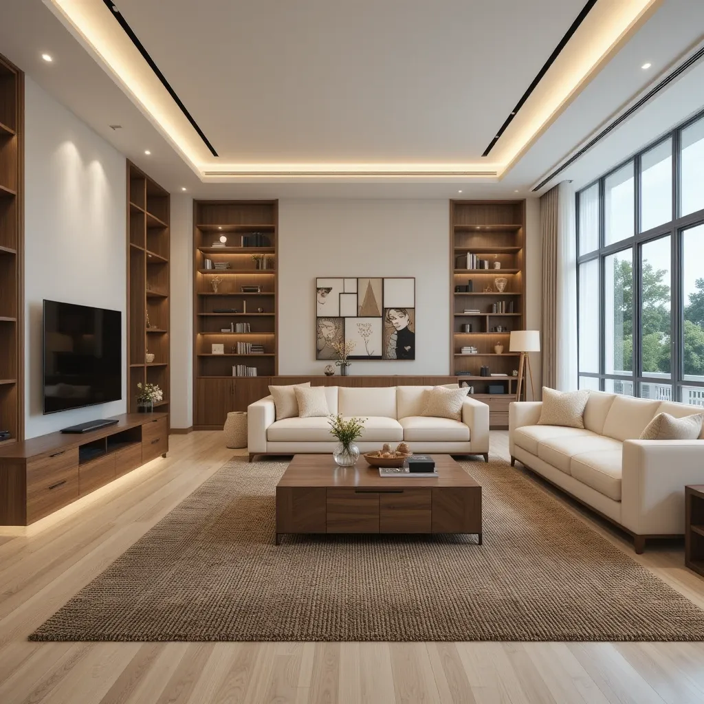 Contemporary Open-Concept Flow