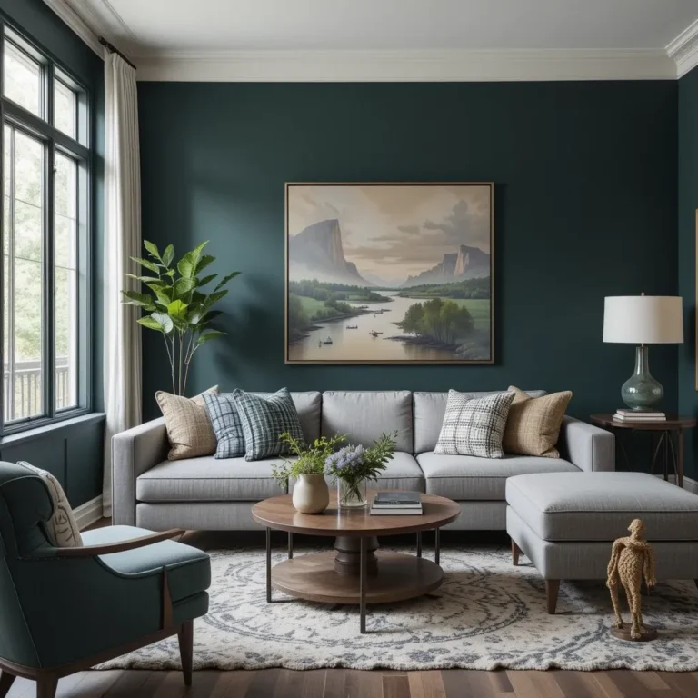 Contrasting Dark Walls