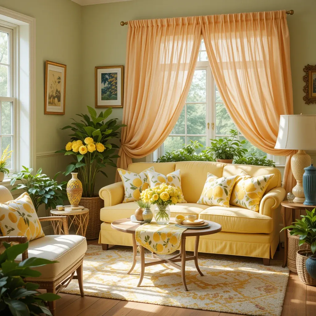 Decorate with Lemon-Themed Accents