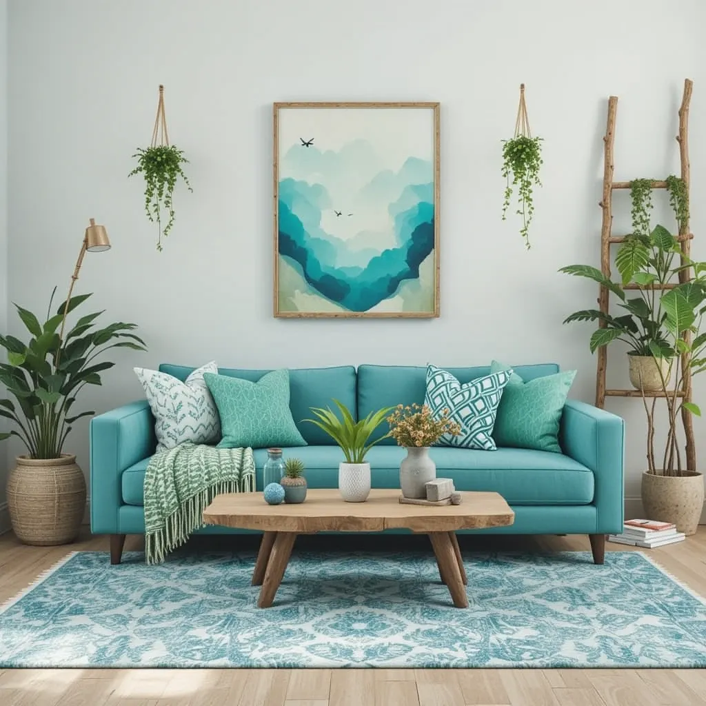 Driftwood and Greenery Decor