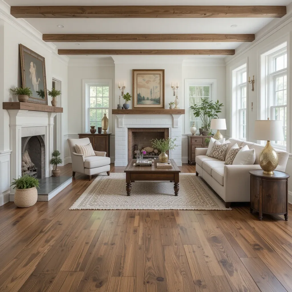 Exposed Wooden Floors