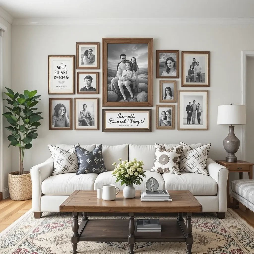 Farmhouse Gallery Wall