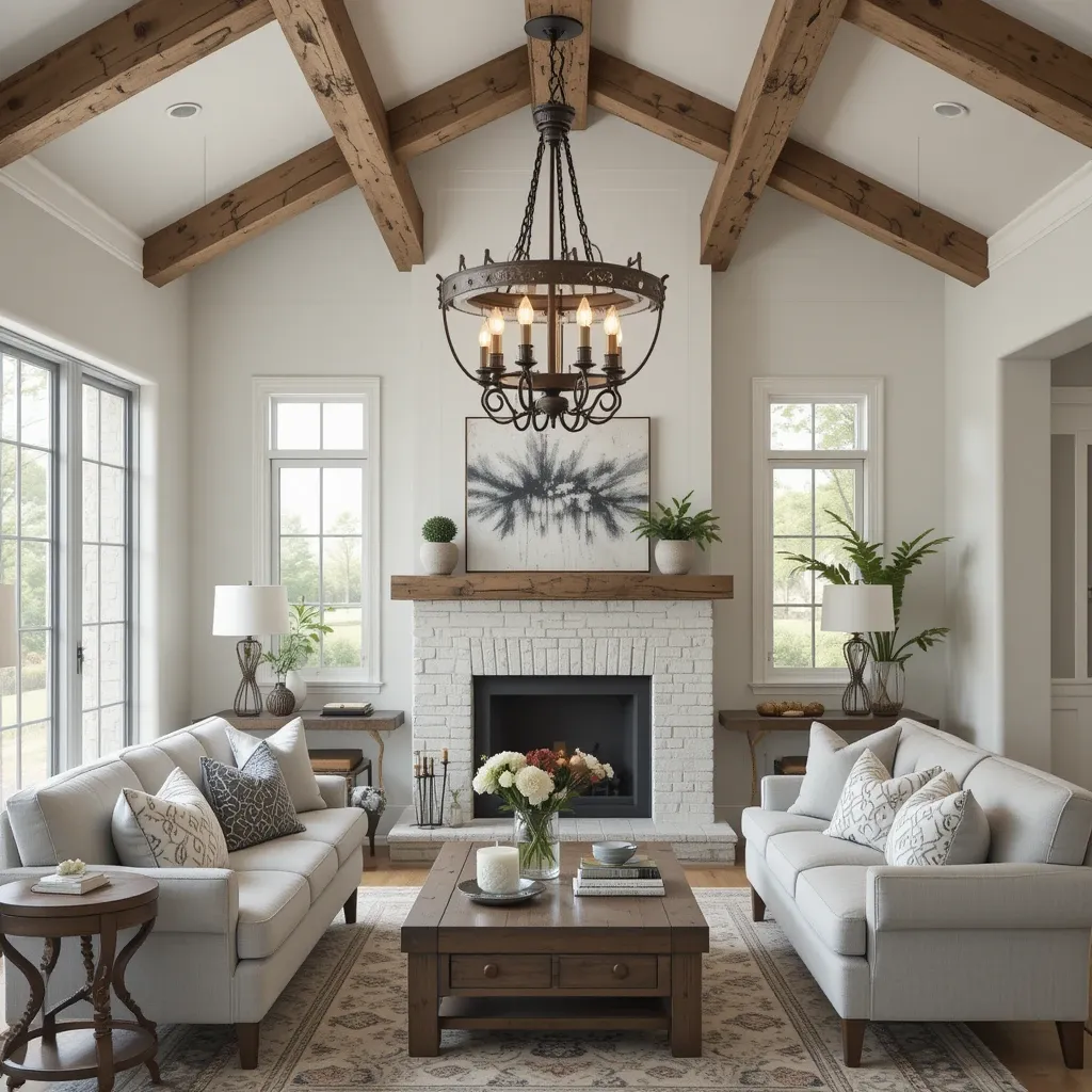 Farmhouse-Style Chandeliers