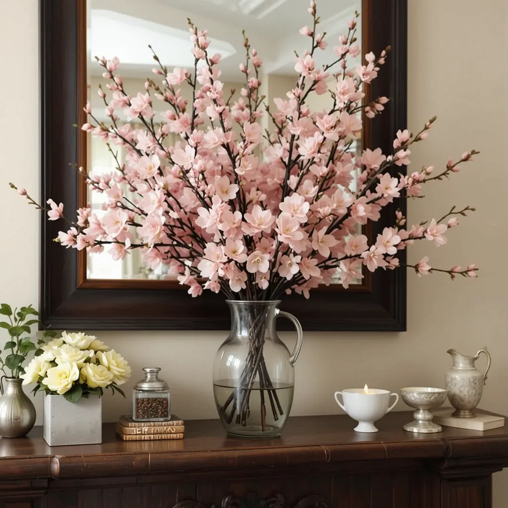 Faux Cherry Blossom Branches