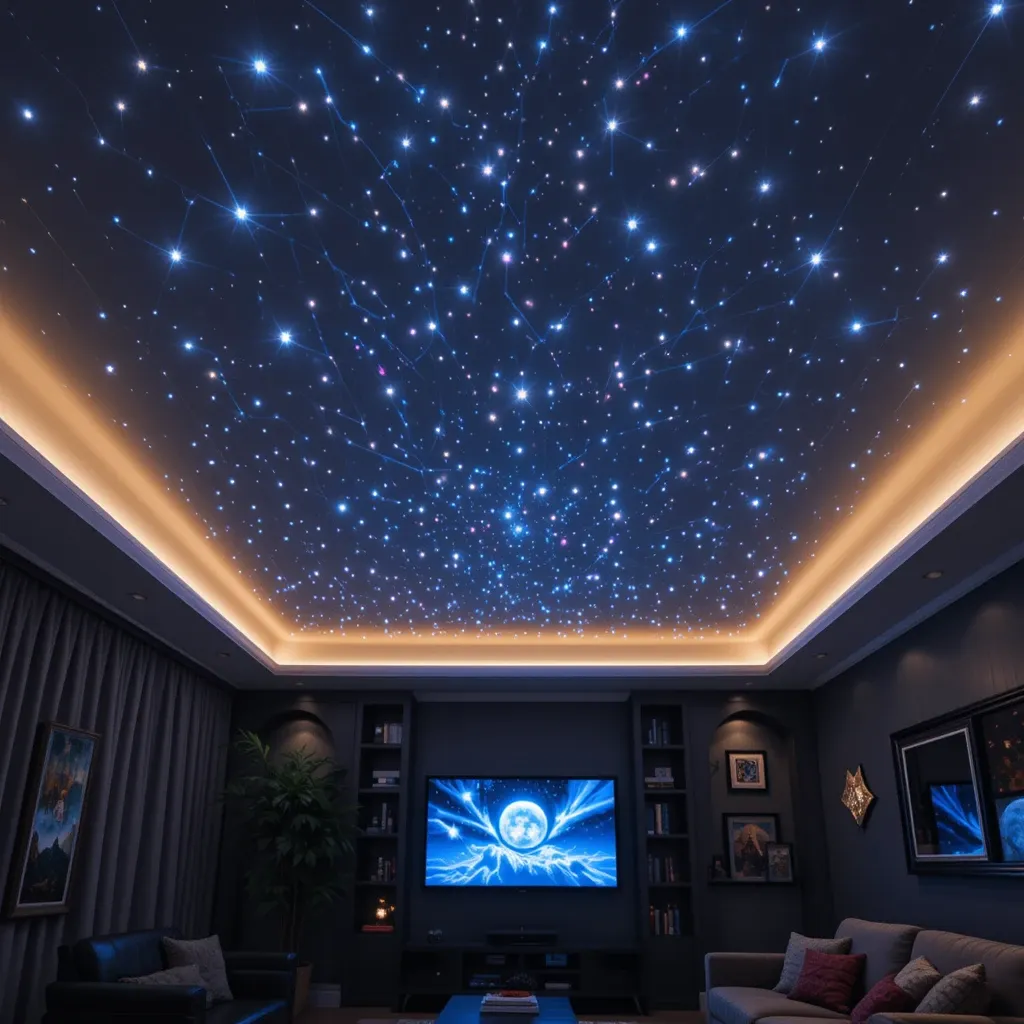 Fiber Optic Star Ceiling