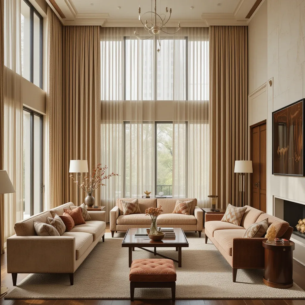 Floor-to-Ceiling Curtains