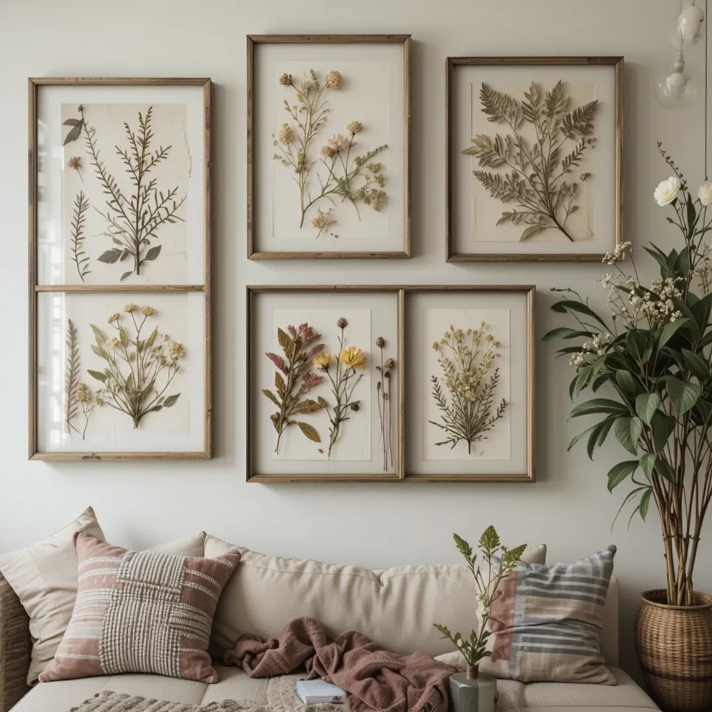 Framed Botanical Pressings