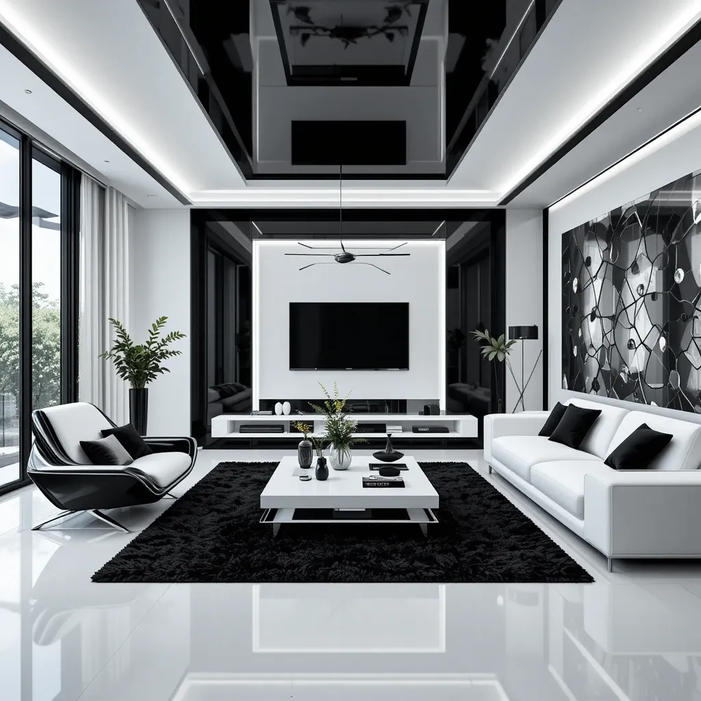 Futuristic Monochrome Design