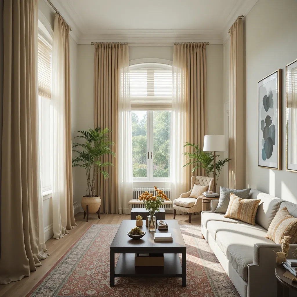 Go for Lighter Window Treatments