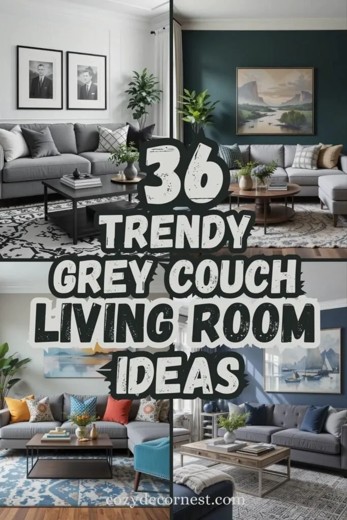 Grey Couch Living room