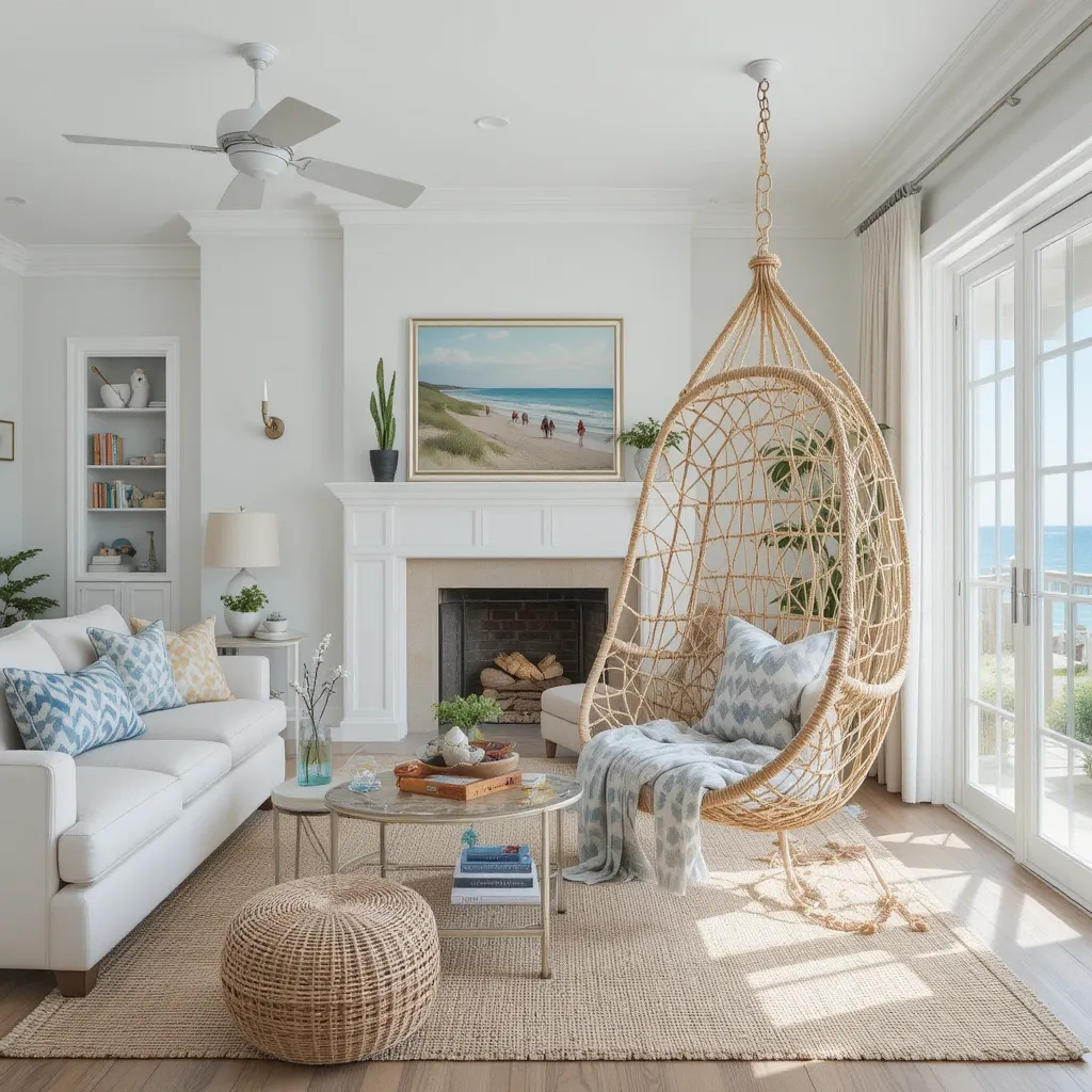 Hammock-Style Hanging Chair