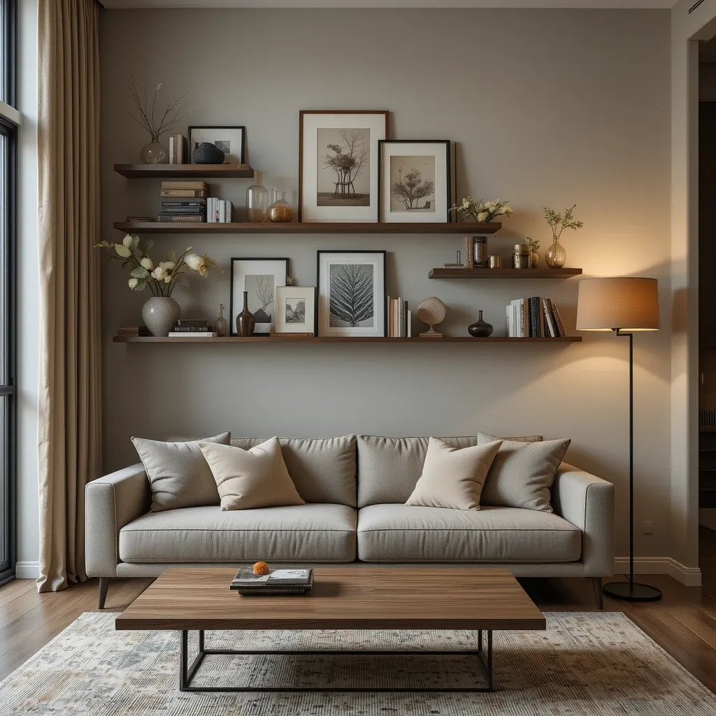 Hang Shelves Above Furniture