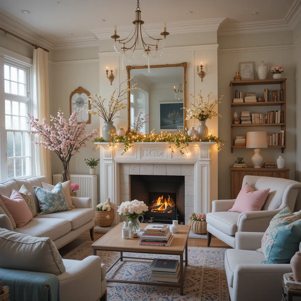 Hang String Lights or Fairy Lights