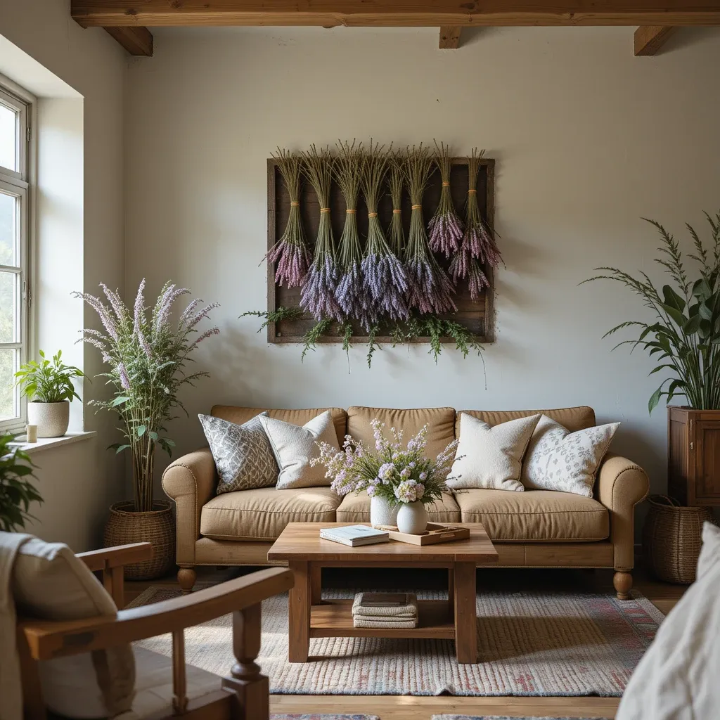 Hanging Dried Herbs and Flowers