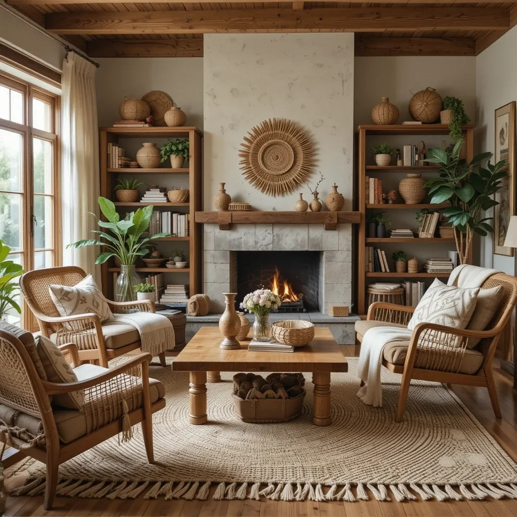 Hemp and Wooden Furniture